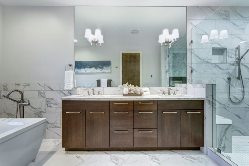 Marble Vanity Area
